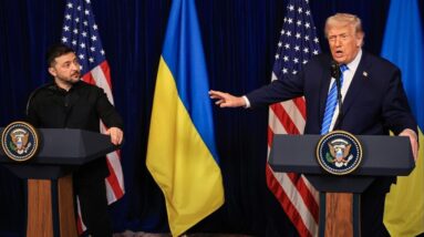 Watch: Trump and Zelenskyy take questions after meeting about Russia's war in Ukraine