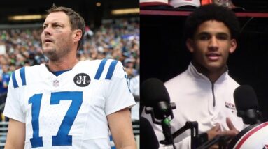 One of Philip Rivers' high school players reacts to his coach returning to NFL