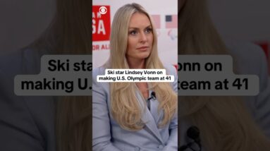 Ski star Lindsey Vonn on making U.S. Olympic team at 41 #shorts