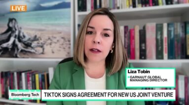 TikTok Deal Leaves National Security Risk, Garnaut’s Tobin Says