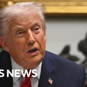 Trump takes questions on Venezuela, Fed chair, immigration, more