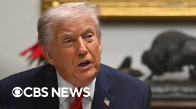 Trump takes questions on Venezuela, Fed chair, immigration, more
