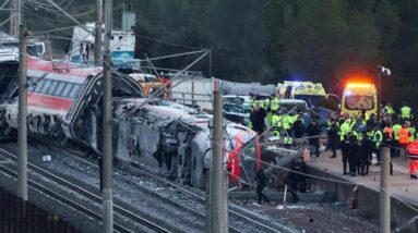 High-speed train crash in Spain catapulted passengers through windows, killed dozens