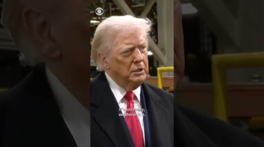 Trump tells Iranian protesters that “help is on the way,” but does not give details #shorts