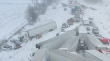 Winter weather and freezing conditions bring commotion to Northeast and Midwest