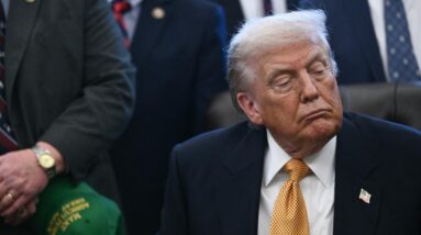 Watch: Trump takes questions, claims killing of Iran protesters "has stopped"