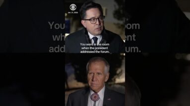 GOP Sen. Thom Tillis says Trump’s Greenland rhetoric is “drama or a false crisis" #shorts