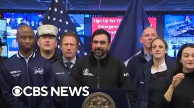 Mamdani gives updates on New York City's winter storm response