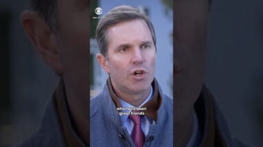 Kentucky Gov. Andy Beshear reacts to Trump's speech at World Economic Forum #shorts