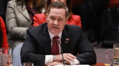 Waltz tells UN "we are not occupying a country" after Trump says U.S. "in charge" of Venezuela