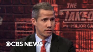 Former interim Venezuelan President Juan Guiadó says the nation's current situation is "Maduro-made"