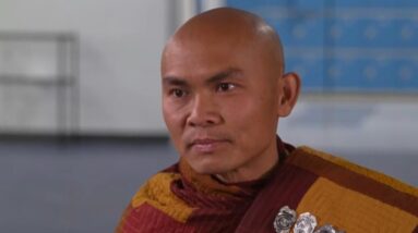 Buddhist monk recounts 15-week peace walk across U.S. after reaching final destination