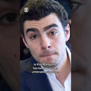 Luigi Mangione has outburst in court as it concluded on Friday #shorts