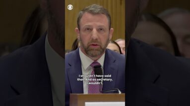 Senators grill Markwayne Mullin at his DHS confirmation hearing #shorts