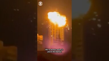 What Iran’s strikes could reveal about their war strategy #shorts