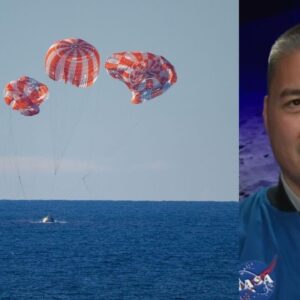 NASA astronaut describes watching "picture perfect" Artemis II splashdown with crew's families