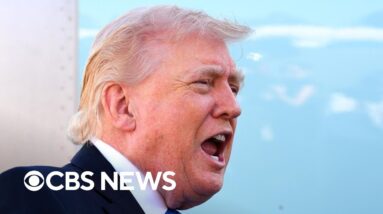 Trump says U.S. is "clearing out" the Strait of Hormuz as U.S., Iranian officials meet in Pakistan