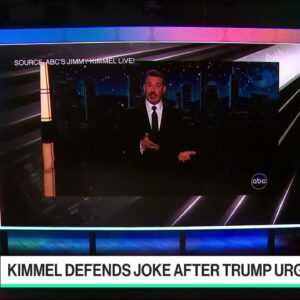 Kimmel Defends Joke in Latest Fight With Trump