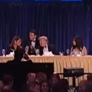 Watch the moment of a security incident at the White House Correspondents' Dinner