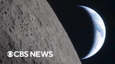 What are Artemis II astronauts doing on their way back to Earth?