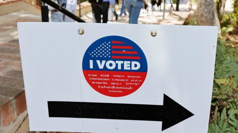 California primary elections enter final stretch
