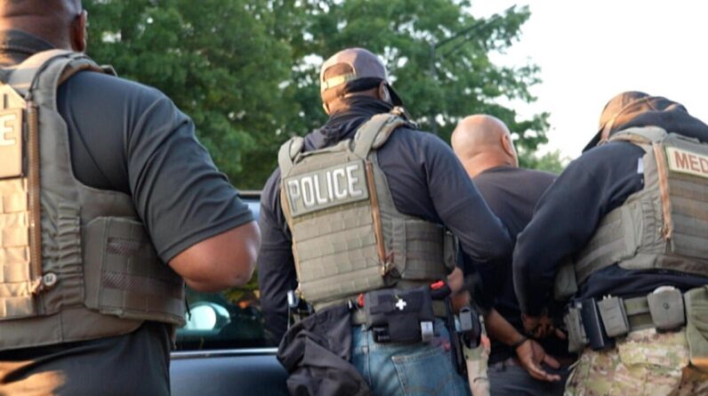 Watch: Reporter rides along with ICE as arrest carried out